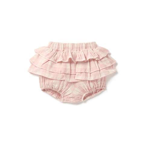 Pink Gingham Bloomers - Aster & Oak DISCOUNTED