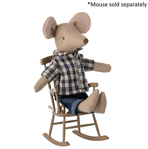 Rocking Chair Mouse Light Brown - Maileg