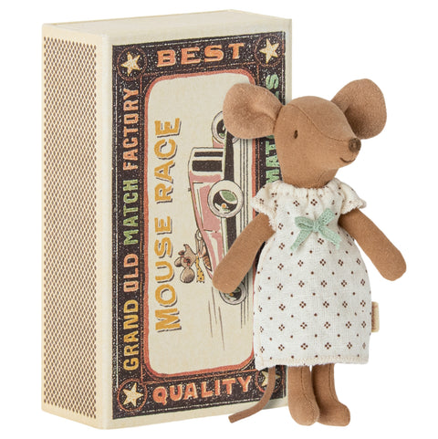 Mouse Big Sister Brown in box - Maileg