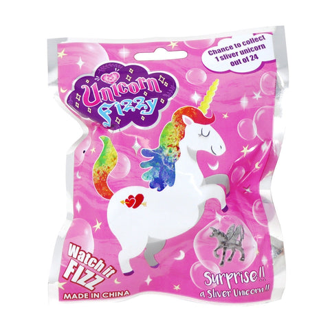 Unicorn Surprise Fizzy Bath Bomb - Pink Poppy