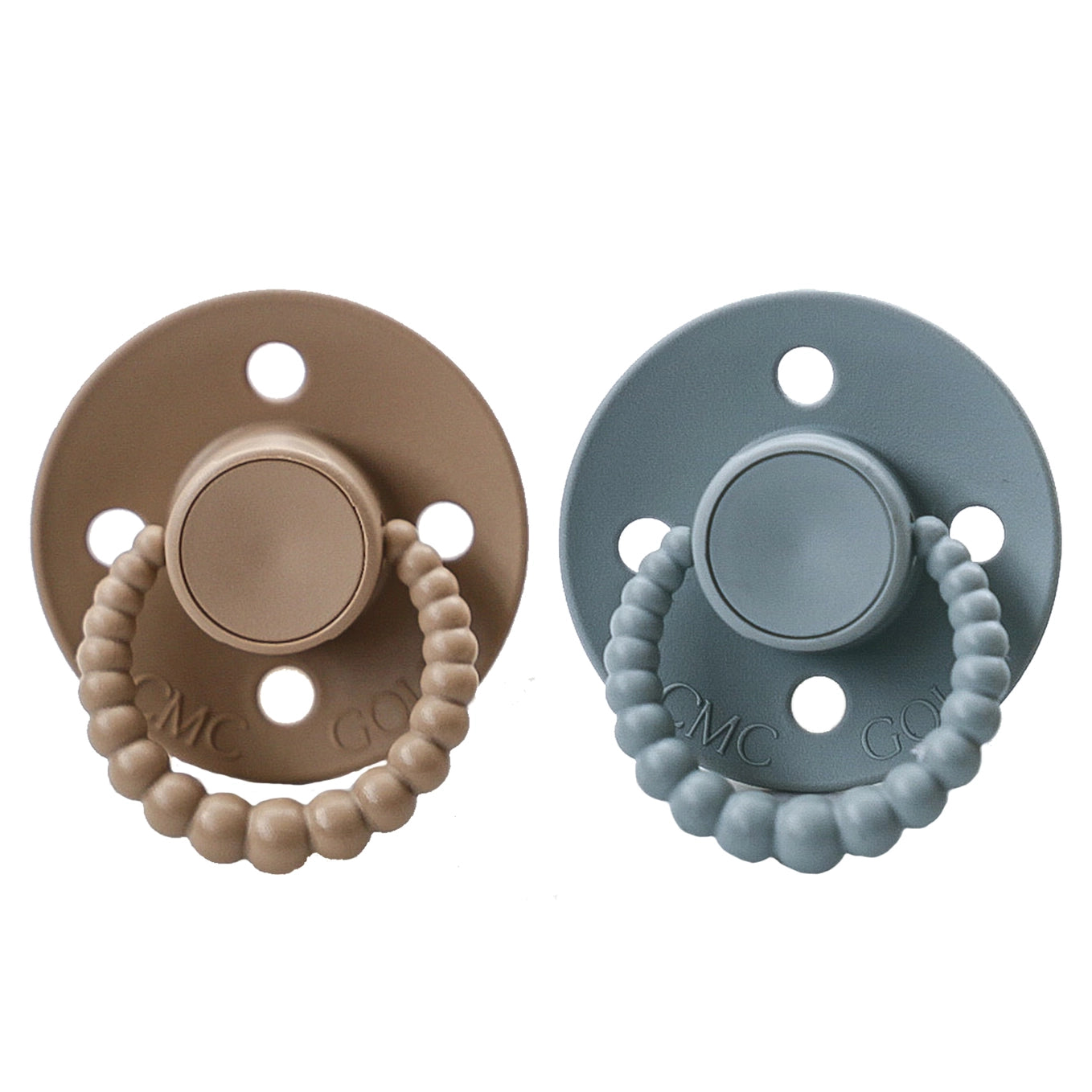 Bubble Dummies Almond & Sage CMC Gold Peppa Penny