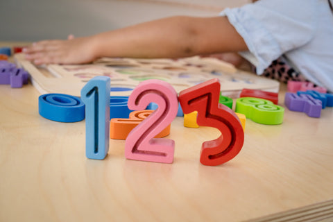 Handcarry 123 Number Trace Puzzle - Kiddie Connect