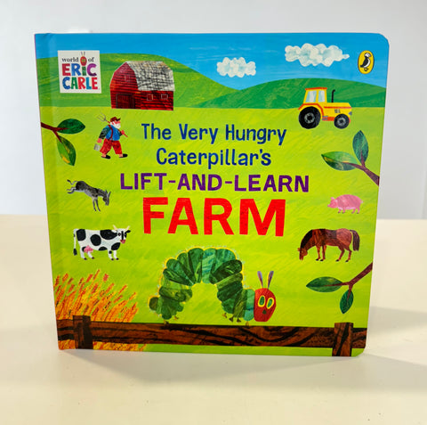 The Very Hungry Caterpillar's Lift and Learn Farm - Board Book
