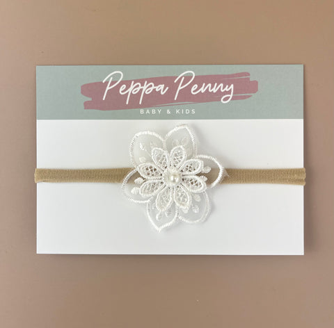 Pearl Floral Headband - Lexi - Peppa Penny DISCOUNTED