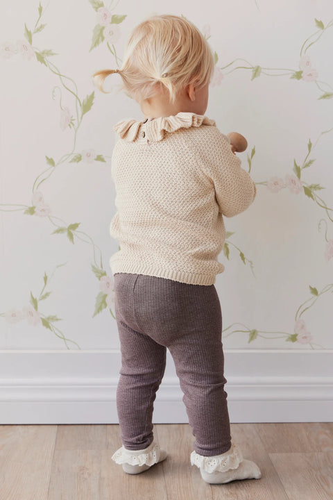 Sophie Knitted Jumper - Almond - Jamie Kay DISCOUNTED