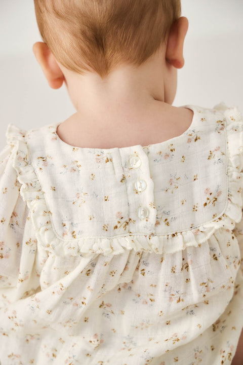 Muslin Frances Playsuit - Nina Watercolour Floral - Fayette Collection - Jamie Kay