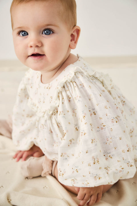 Muslin Frances Playsuit - Nina Watercolour Floral - Fayette Collection - Jamie Kay
