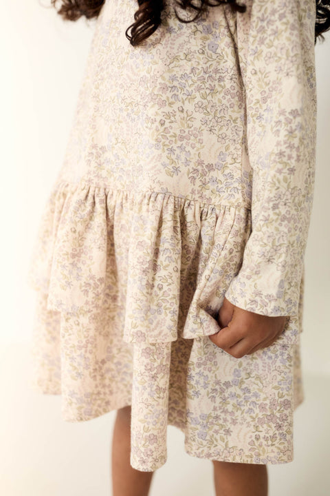 Fayette Dress - April Floral Mauve - Fayette Collection - Jamie Kay