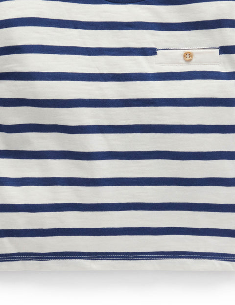 Striped Relaxed Tee - Pure Baby DISCOUNTED
