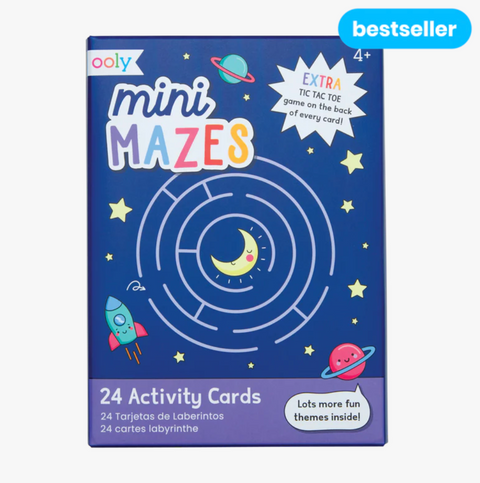 Activity Cards – Mini Mazes - Ooly
