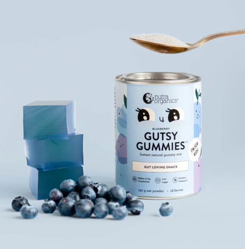 Gutsy Gummies Blueberry - Nutra Organics