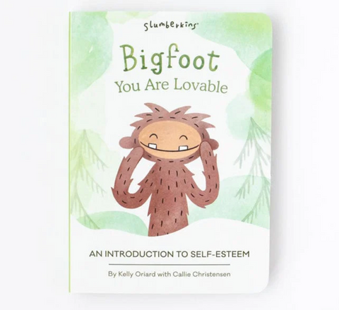 Bigfoot You are Lovable Board Book- Slumberkins