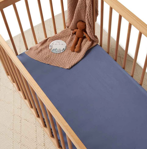 Reign Fitted Cot Sheet- Snuggle Hunny Kids