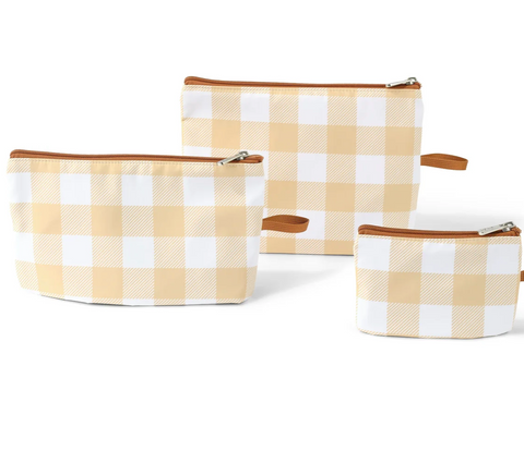 Packing Pouch Trio - Gingham - OIOI