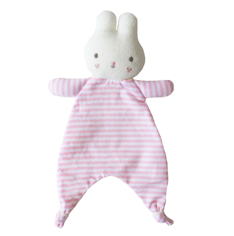 Baby Bunny Comforter Pink Stripe - Alimrose