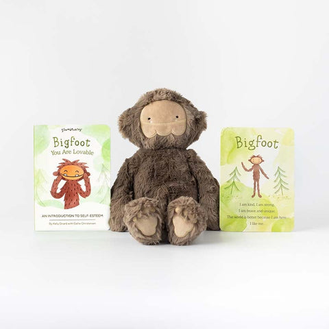 Bigfoot Kin Set - Soft Toy + Book - Slumberkins