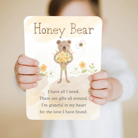 Honey Bear Kin  - Soft Toy + Book - Slumberkins