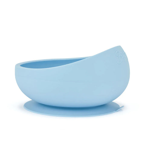 Silicone Suction Bowl - Pacific Blue - Brightberry