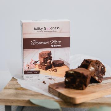 Triple Choc Brownie Mix - Milky Goodness