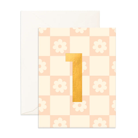 No. 1 Daisies Greeting Card - Fox & Fallow
