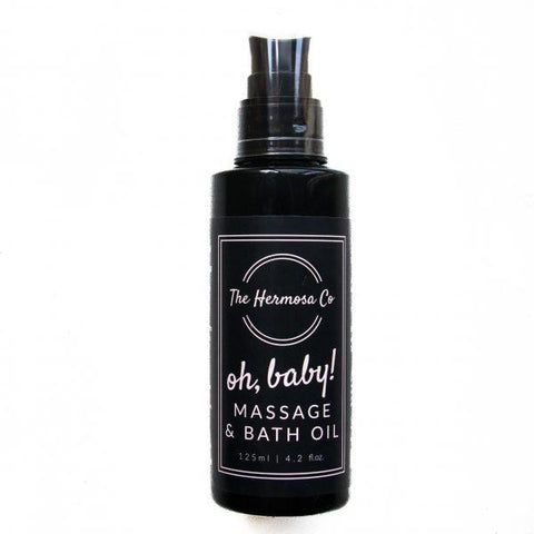 Baby Massage & Bath Oil 125ml - The Hermosa Co DISCOUNTED