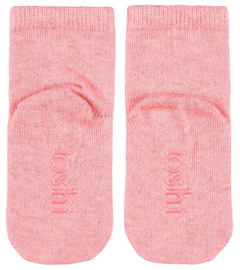 Organic Socks Ankle Dreamtime Carmine - Toshi DISCOUNTED
