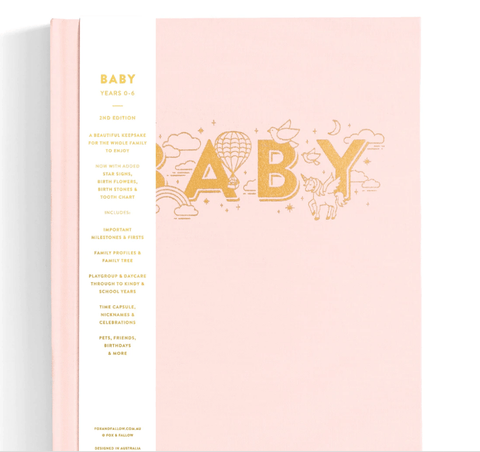 Baby Journal - Rose - Fox & Fallow