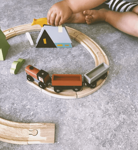Treetops Train Set - Tender Leaf Toys DISCOUNTED