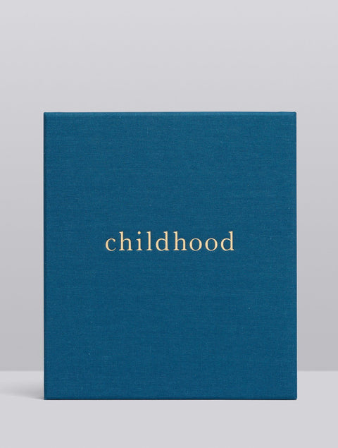 Childhood Journal - Your Memories - Royal Blue - Write to Me DISCOUNTED