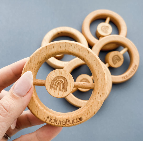 Phoenix Rattle - Rainbow - Nature Bubz