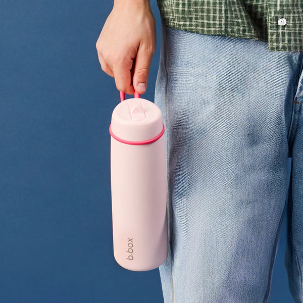 690mL Insulated Flip Top Bottle - pink paradise - B Box