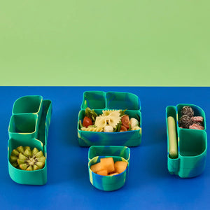 Silicone Bento Buddy - Lunchbox - Electric Jungle - B Box
