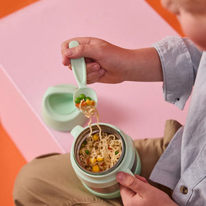 Insulated food jar - spearmint - B Box