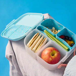 Silicone Bento Tray - Mini Lunchbox - Confetti - B Box