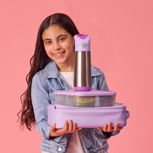 Insulated Drink Bottle 500ml - Sugar Plum - B Box