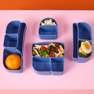 Silicone bento buddy for Snackbox - Ocean - B Box