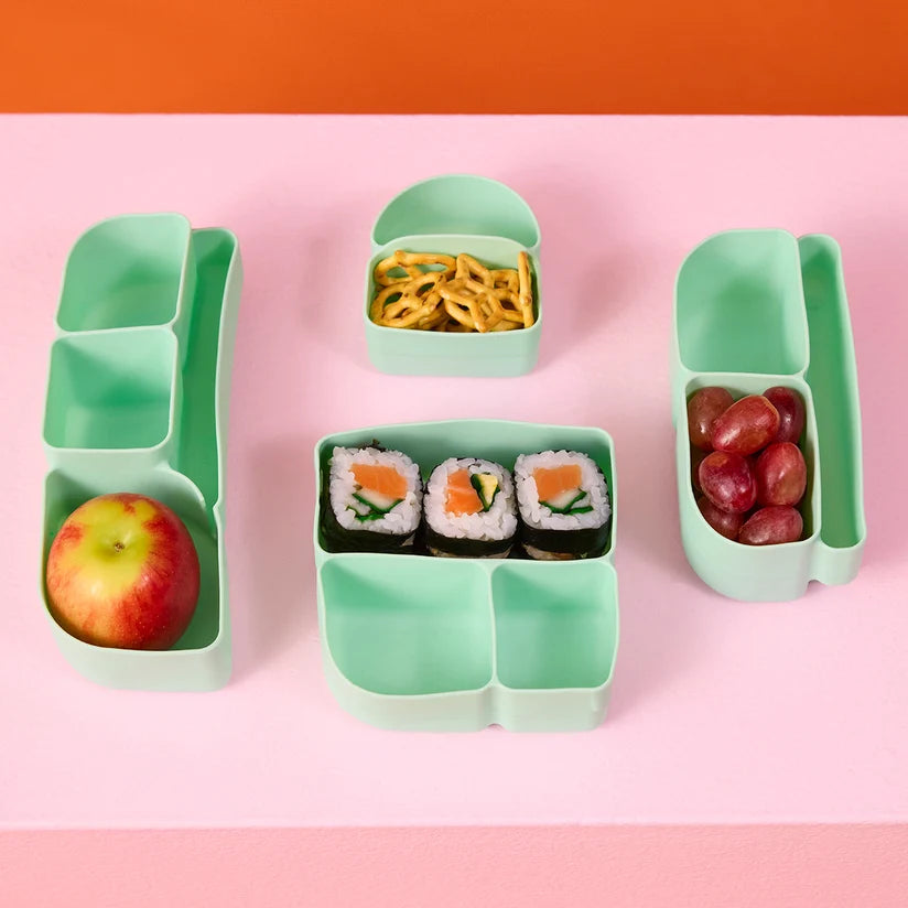 silicone bento buddy - lunchbox - forest - B Box