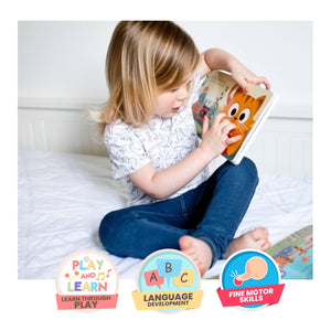 Musical Book - Touch the Cute Animals - Ditty Bird