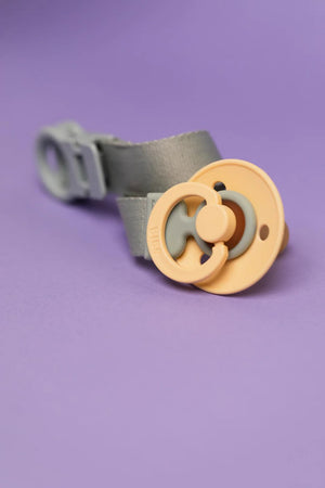 Pacifier Clip Loop - Sage - Bibs Denmark