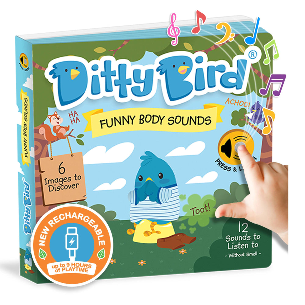 Musical Book - Funny Body Sounds - Ditty Bird
