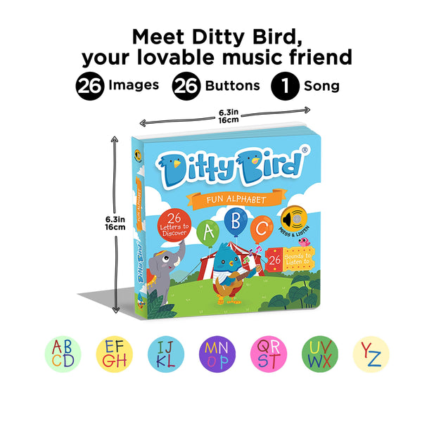 Musical Book - Fun Alphabet - Ditty Bird