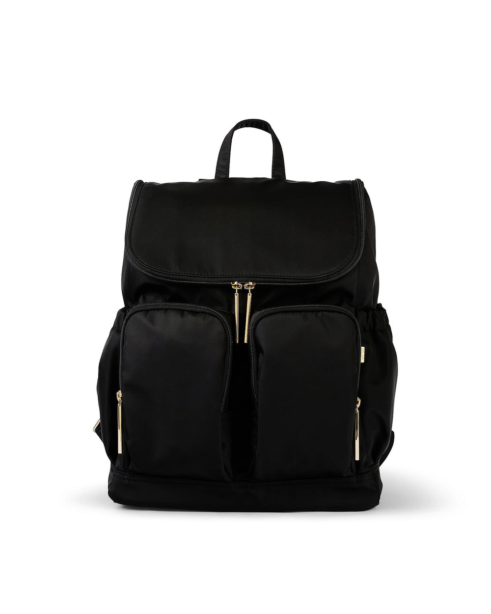 Signature Nappy Backpack - Black Nylon - OIOI