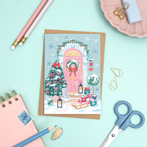 Christmas Doorway Card - Simply Katy