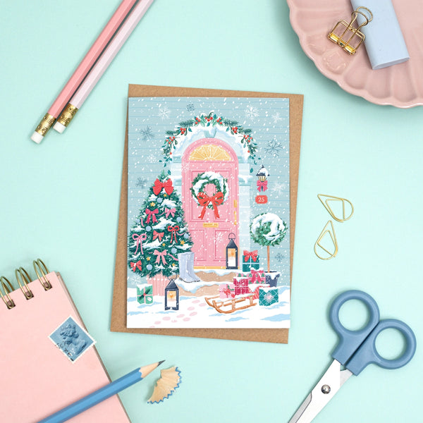 Christmas Doorway Card - Simply Katy