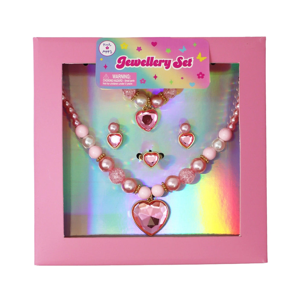Dance Jewellery Set - Pink Poppy