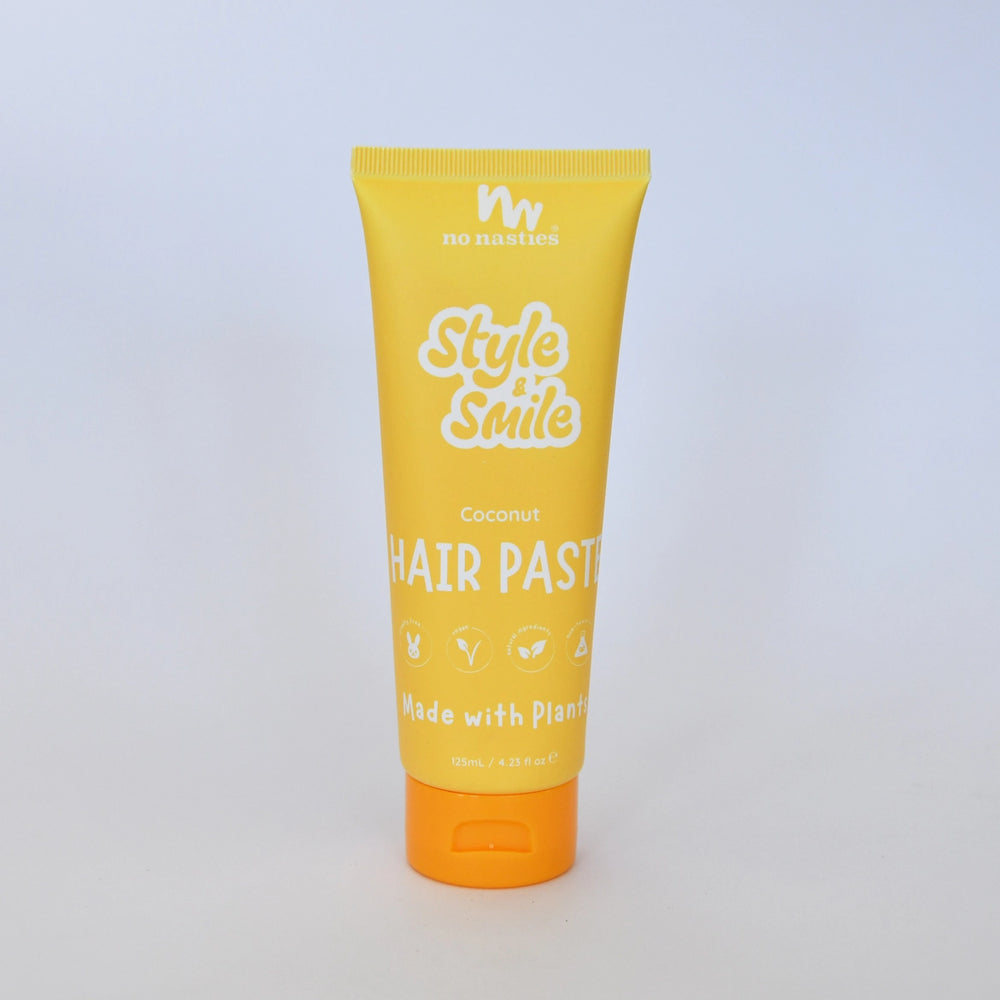Natural Plant Based Hair Paste Fresh Coconut and Zesty Lime - No Nasties