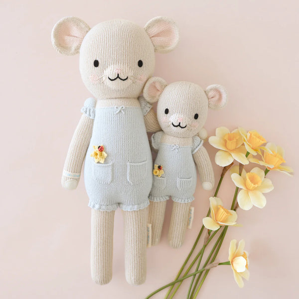 Beatrice the Mouse - Periwinkle - Cuddle & Kind