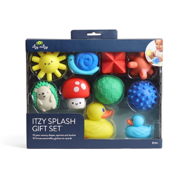 Itzy Splash Gift Set™ Soft Bath + Water Toys - Itzy Ritzy