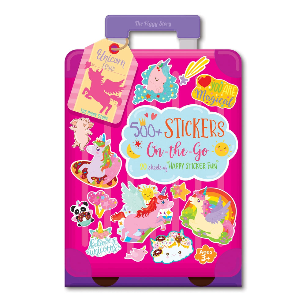 500+ Stickers On-The-Go Unicorn Squad - Girl Nation