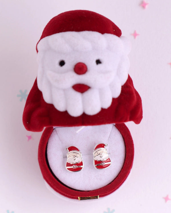 Enchanted Christmas Santa Claus Earrings - Lauren Hinkley